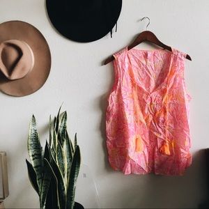 Lily Pulitzer tank // Size: XL Like New